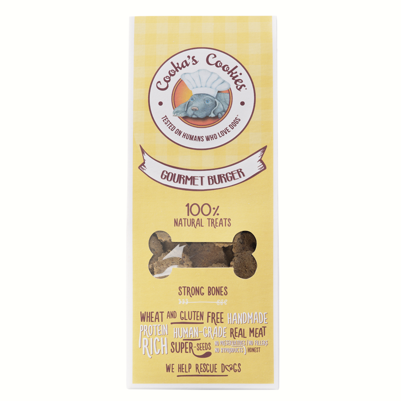 Biscuits artisanaux au porc forme rond - Cooka's cookies 