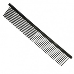 Accessoire Peigne double en métal noir