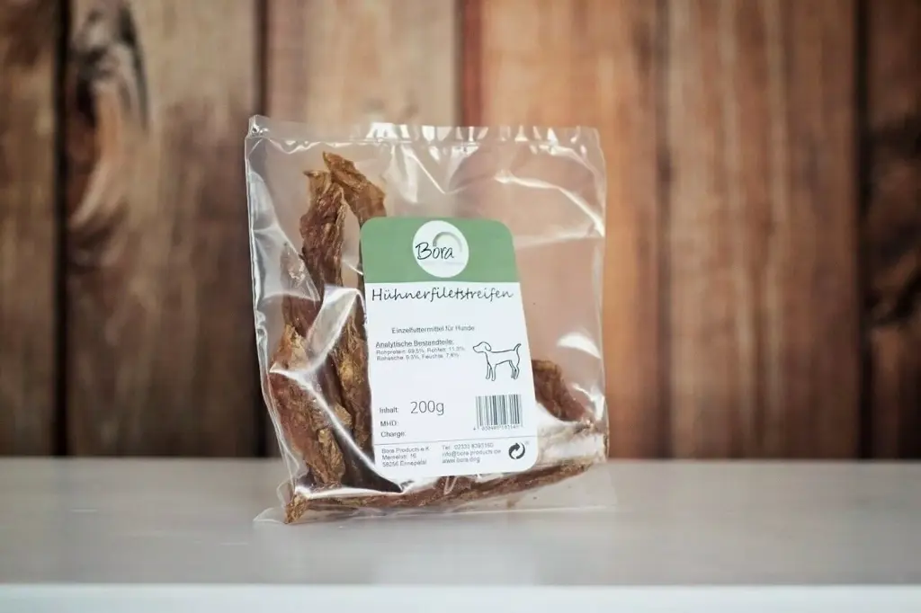 Sachet de Filets de poulets séchés - 200g - Friandises naturelles 