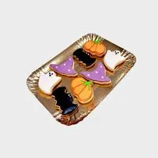 Biscuit artisanal Halloween avec glaçage au yaourt sans lactose pour chien